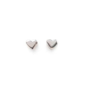 Catbird Classic Heart Studs sterling silver